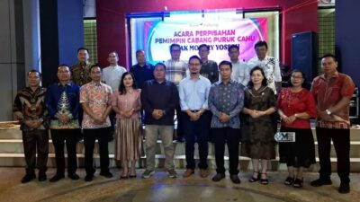 Pj Bupati Mura Hadiri Perpisahan Pimpinan Bank Kalteng Cabang Puruk Cahu