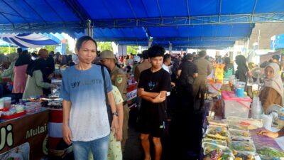 Dewan Apresiasi Pasar Wadai Ramadhan di Halaman Kantor Bupati