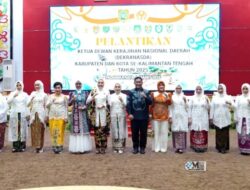Ketua Dekranasda Prov, Kalteng Lantik Wanita Heriyus Sebagai Ketua Dekranasda Murung Raya