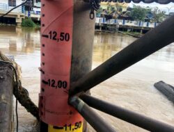 Air Barito Mulai Naik Dewan Barut dan Lurah Melayu Himbau Warga Waspada Banjir