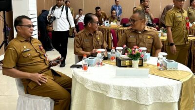 Pj Sekda Barut Hadiri Acara Persiapan Penyerahan LKPD Unaudited