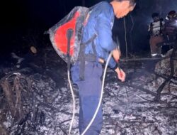 Karhutla di Jalan Rapen Berhasil di Padamkan