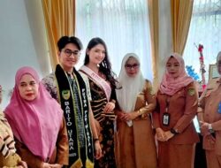 Kadis Budparpora Terima Audiensi Finalis Putri Indonesia Kalteng, Ahsan Nadia Ramadhana
