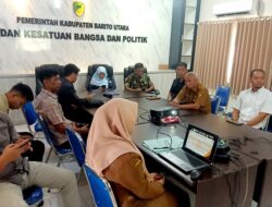 Badan Kesbangpol Barut Gelar Rapat Kewaspadaan Dini Terkait PSU Pilkada