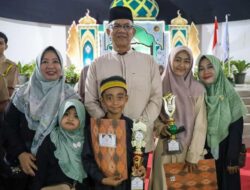 Muhammad Syahbudin Rasyid Sabet Terbaik III Tilawah Anak-anak pada MTQ Ke-56 Tingkat Kecamatan Baamang