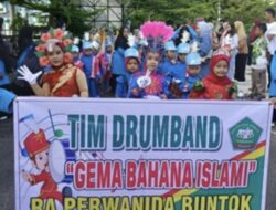 Lomba Drumband 2025 se-Kalteng, RA Perwanida Buntok Raih Juara Favorit