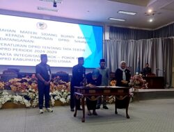 DPRD Barito Utara Gelar Rapat Paripurna Bahas LKPJ 2024 dan Penetapan Tatib 2024–2029