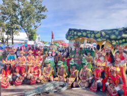 Kontingen Palangka Raya Tampil Totalitas di Karnaval Budaya FBIM 2025