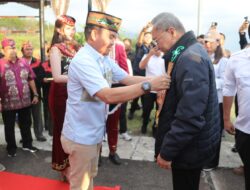 Gubernur Kalteng Sambut Langsung Kunjungan Menko Pangan di Bandara Tjilik Riwut