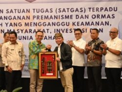 Gubernur Kalteng: Satgas Terpadu Jadi Garda Depan Penanganan Gangguan Keamanan