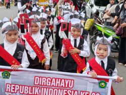 RA Melati Raih Juara 2 Pawai Ta’aruf IGRA Kotim, Persembahkan Semangat untuk Indonesia