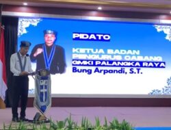 BPC GMKI Palangka Raya Masa Bakti 2025–2027 Dilantik, Tegaskan Peran Kaderisasi