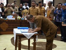 Pemkab Barsel Dukung Optimalisasi PAD Lewat Pakta Integritas Bersama Pemprov Kalteng