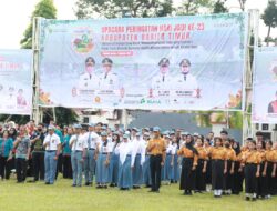 Gubernur Kalteng Pimpin Upacara Hari Jadi ke-23 Barito Timur, Ajak Masyarakat Bergerak Bersama Membangun Daerah