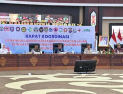 Pemprov Kalteng Tegaskan Komitmen Penanganan Karhutla dalam Rakor Bersama Menteri LHK dan BNPB