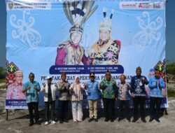 Gubernur dan Wakil Gubernur Kalteng Hadiri Peletakan Batu Pertama Kantor UPT Limbah Medis di Palangka Raya