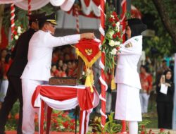 Semangat Kemerdekaan ke-80 RI Menggema di Palangka Raya, Gubernur Jadi Inspektur Upacara
