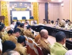 Pemkab Barsel dan Forkopimda Rumuskan Penanganan PETI Secara Kolaboratif
