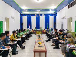 Evaluasi Serapan Anggaran Digelar, Kemenag Barsel Instruksikan Satker Lebih Progresif