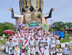 RA Melati Meriahkan Pawai Ta’aruf IGRA – KKRA Kotim dalam Syiar Menyambut Ramadan