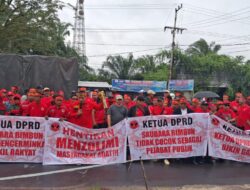 Tantara Lawung Adat Mandau Talawang Gelar Aksi Demo Tuntut Ketua DPRD Kotim