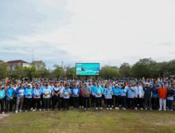 Pemprov Kalteng Gelar Jalan Sehat Hari Desa Nasional, ASN Diajak Dukung Program Strategis Daerah