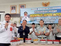 569 Wajib Pajak Masuk Kandidat, Bapenda Kalteng Undi Hadiah 15 Sepeda Motor