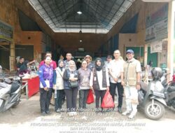 Pemprov Kalteng Gandeng Satgas Saber Awasi Mutu dan Keamanan Pangan di Pasar Tradisional