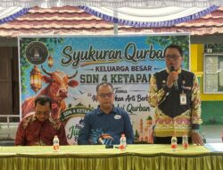 Syukuran Kurban 2026 SDN 4 Ketapang Masuki Tahun Keempat, Target Tahun Depan Tiga Ekor Sapi