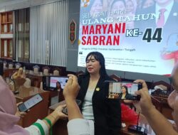 Maryani Sabran Minta Penanganan Jalan Rusak Tak Selalu Menunggu Anggaran Pusat