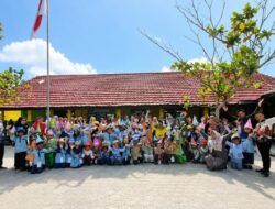 Si Gembung Warnai MPLS Ramah SDN 4 Ketapang, Budaya Menabung Ditanamkan Sejak Hari Pertama Sekolah