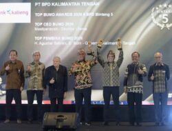 Gubernur Kalteng Raih TOP Pembina BUMD 2026, Bank Kalteng Raih Bintang 5