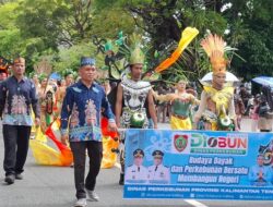 Usung Tema Perkebunan Berkelanjutan, Disbun Kalteng Meriahkan Karnaval Budaya FBIM 2026
