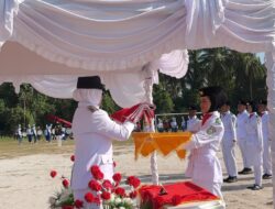 Upacara HUT ke-81 RI di Mentaya Hilir Selatan Digelar Khidmat dan Spektakuler
